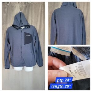 Mens size Large Columbia Zip up hoody